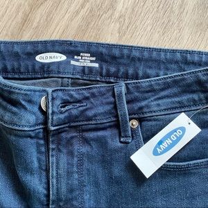 Old Navy Power Slim Straight High Rose Jeans